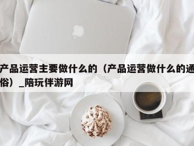 产品运营主要做什么的（产品运营做什么的通俗）_陪玩伴游网